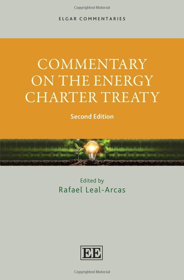 Commentary on the Energy Charter Treaty