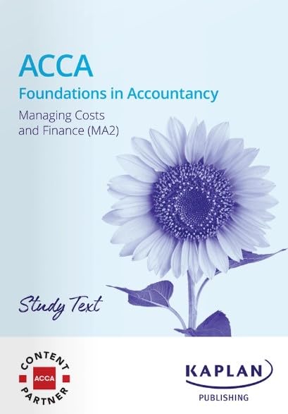 MANAGING COSTS AND FINANCE - STUDY TEXT