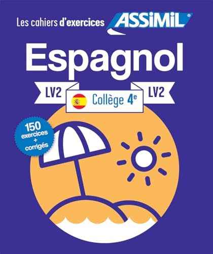 Cahier d'exercices ESPAGNOL - niveau classe de 4e - LV2