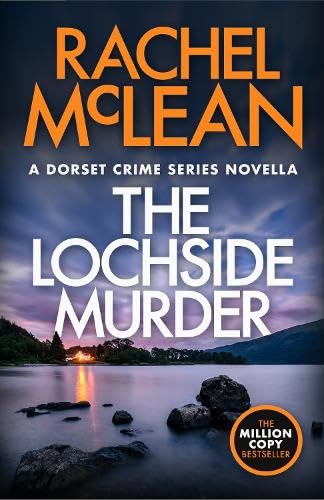 Book cover with title and author name on a background possibly depicting a Scottish landscape.