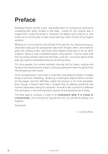 The SnapRevise Analysis Guides: How To Analyse Novels English Literature Revision Book | Includes Analyses, Structural Features, Exemplary Sample Essays