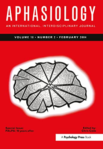 PALPA: Ten Years After : A Special Issue of Aphasiology