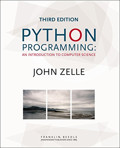 Python Programming An Introduction to Computer Science 3rd Revised edition