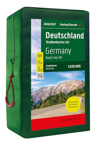 Germany Road Map Set 2026/27 : 18 map set