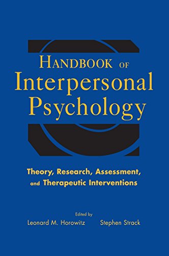 Handbook of Interpersonal Psychology: Theory