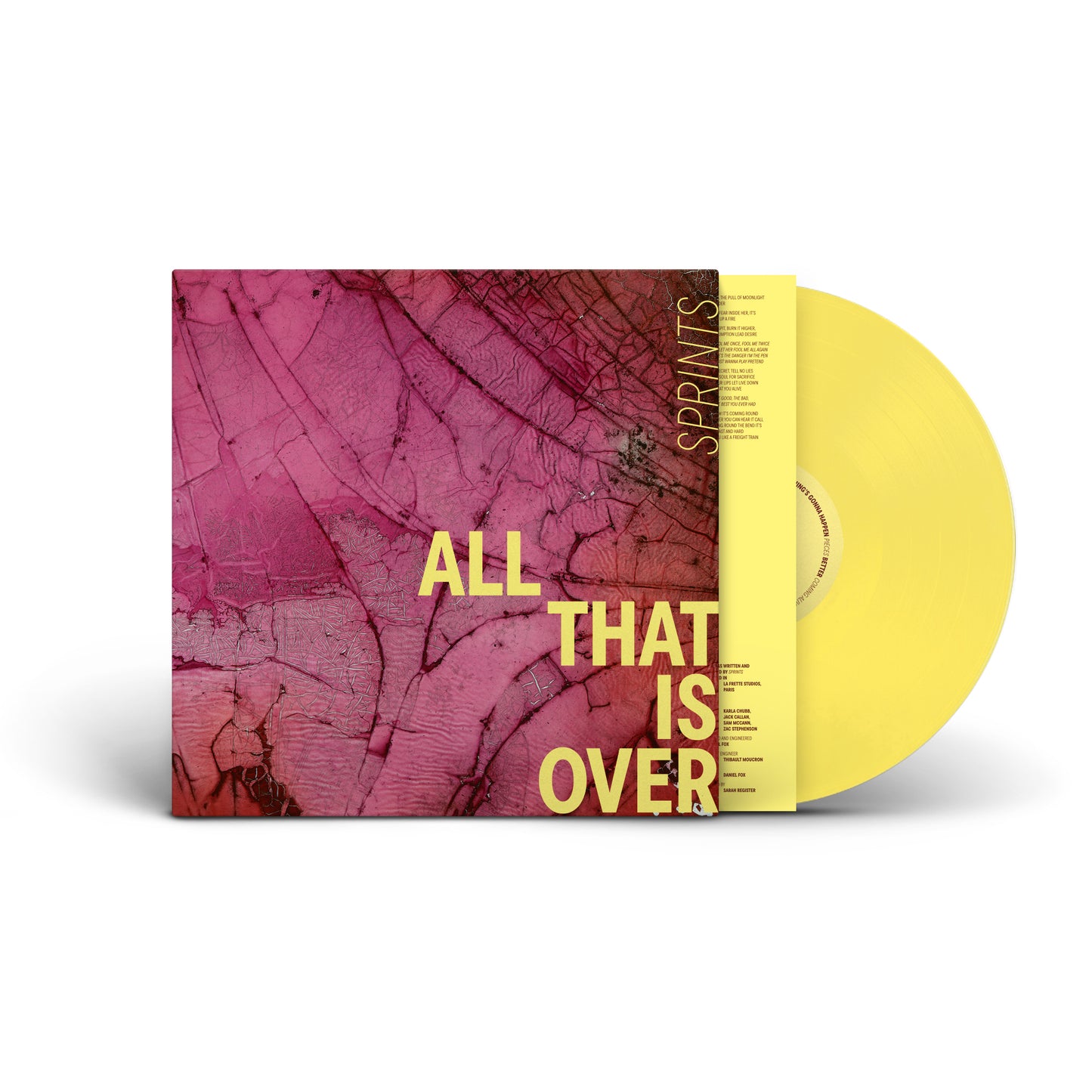 SPRINTS - All That Is Over (Yellow LP) [VINYL]