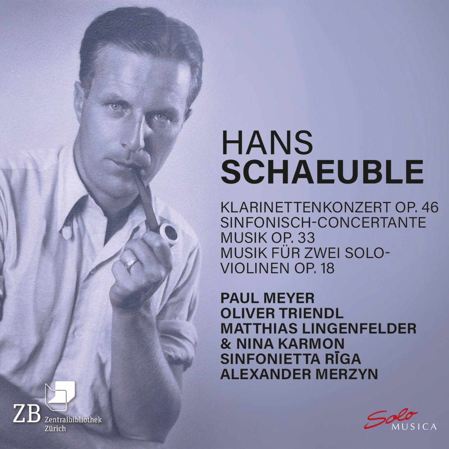 Sinfonietta Riga/triendl - Schaeuble - Klarinettenkonzert [CD]