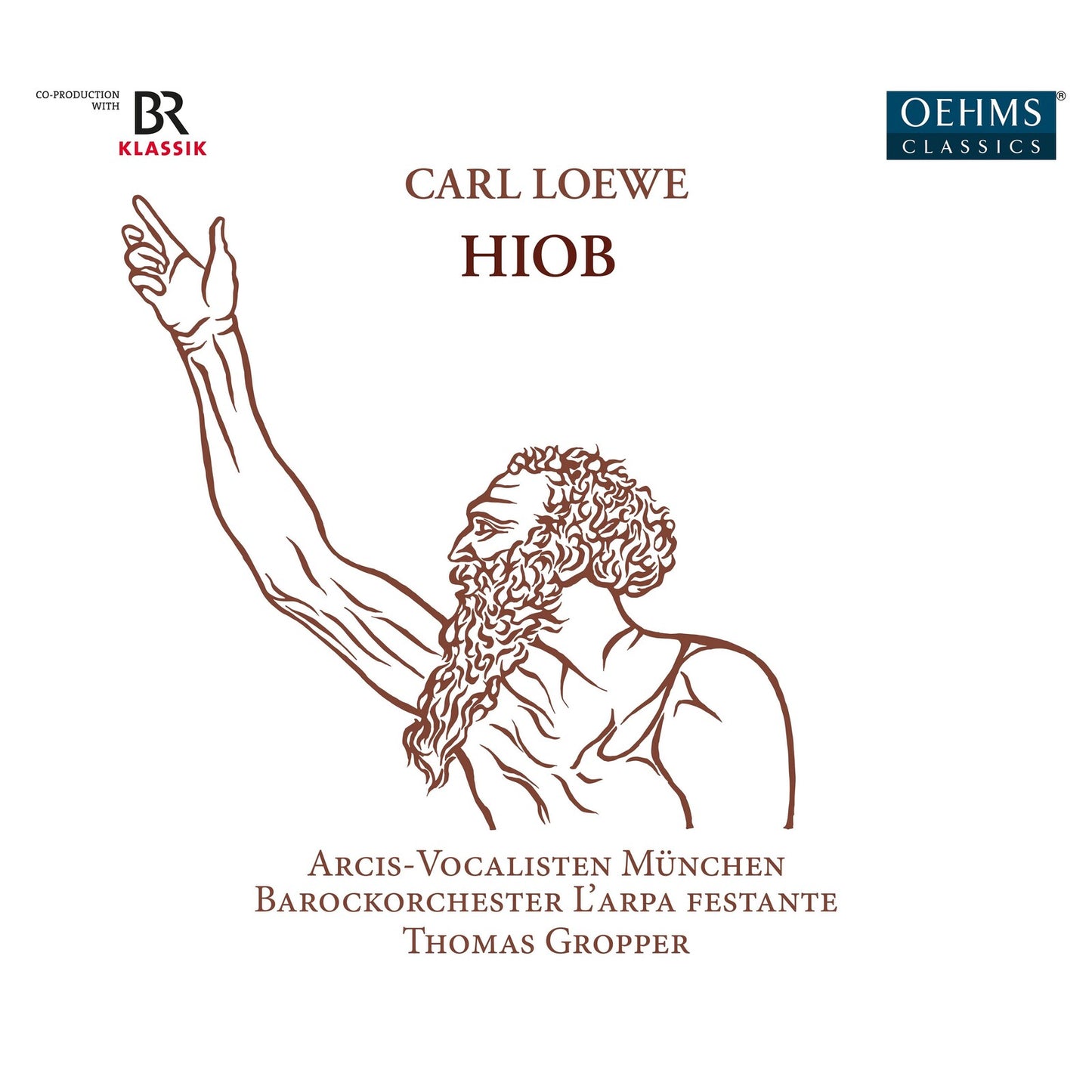 Arcis-vocalisten Munchen - Loewe - Hiob [CD]