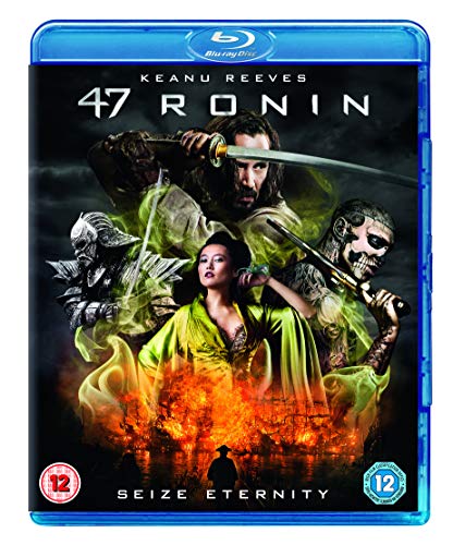 “47 Ronin” Blu-ray case featuring Keanu Reeves and samurai warriors.