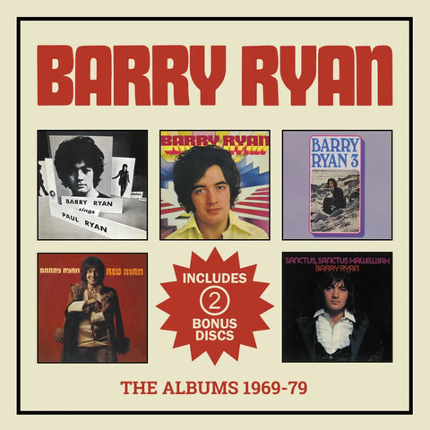 BARRY RYAN - THE ALBUMS 1969-79  [CD] Pre-sale 24/05/2024