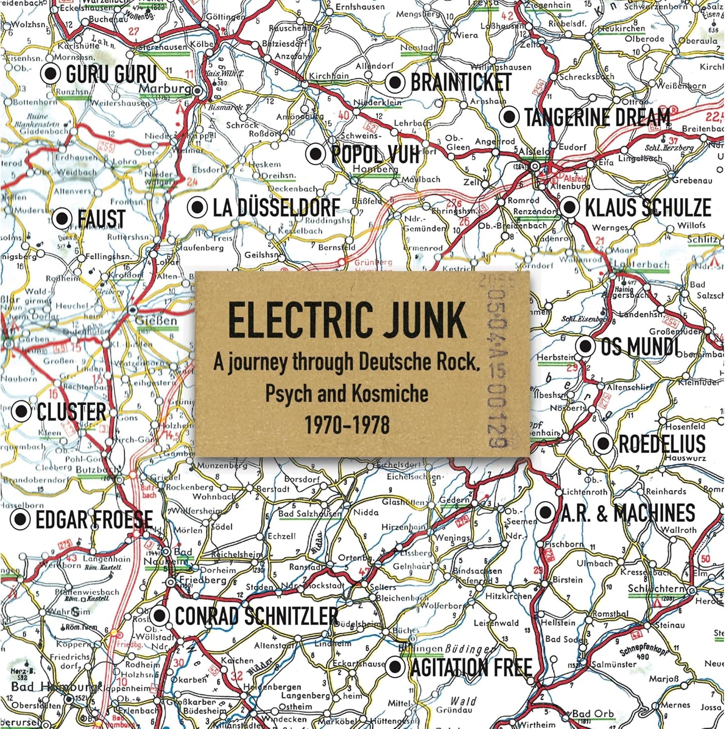 ELECTRIC JUNK - DEUTSCHE ROCK, PSYCH AND KOSMICHE 1970-1978 4CD CLAMSHELL BOX