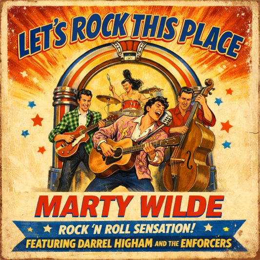 MARTY WILDE - LETS ROCK THIS PLACE [CD]