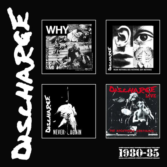 DISCHARGE - 1980-1985 4CD CLAMSHELL BOX [CD]