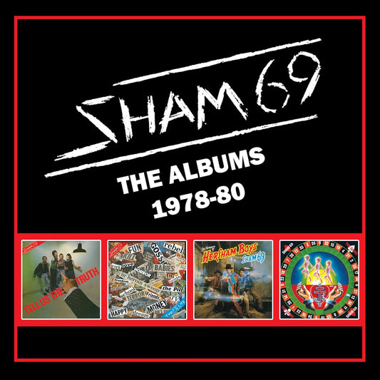 SHAM 69 - THE ALBUMS 1978-80 [CD]