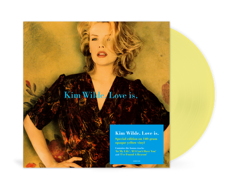 Kim Wilde - Love Is (Yellow LP) [VINYL] Pre-sale 27/08/2024