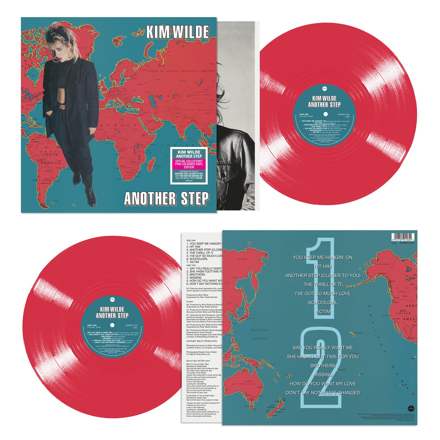 Kim Wilde - Another Step (Pink LP) [VINYL]