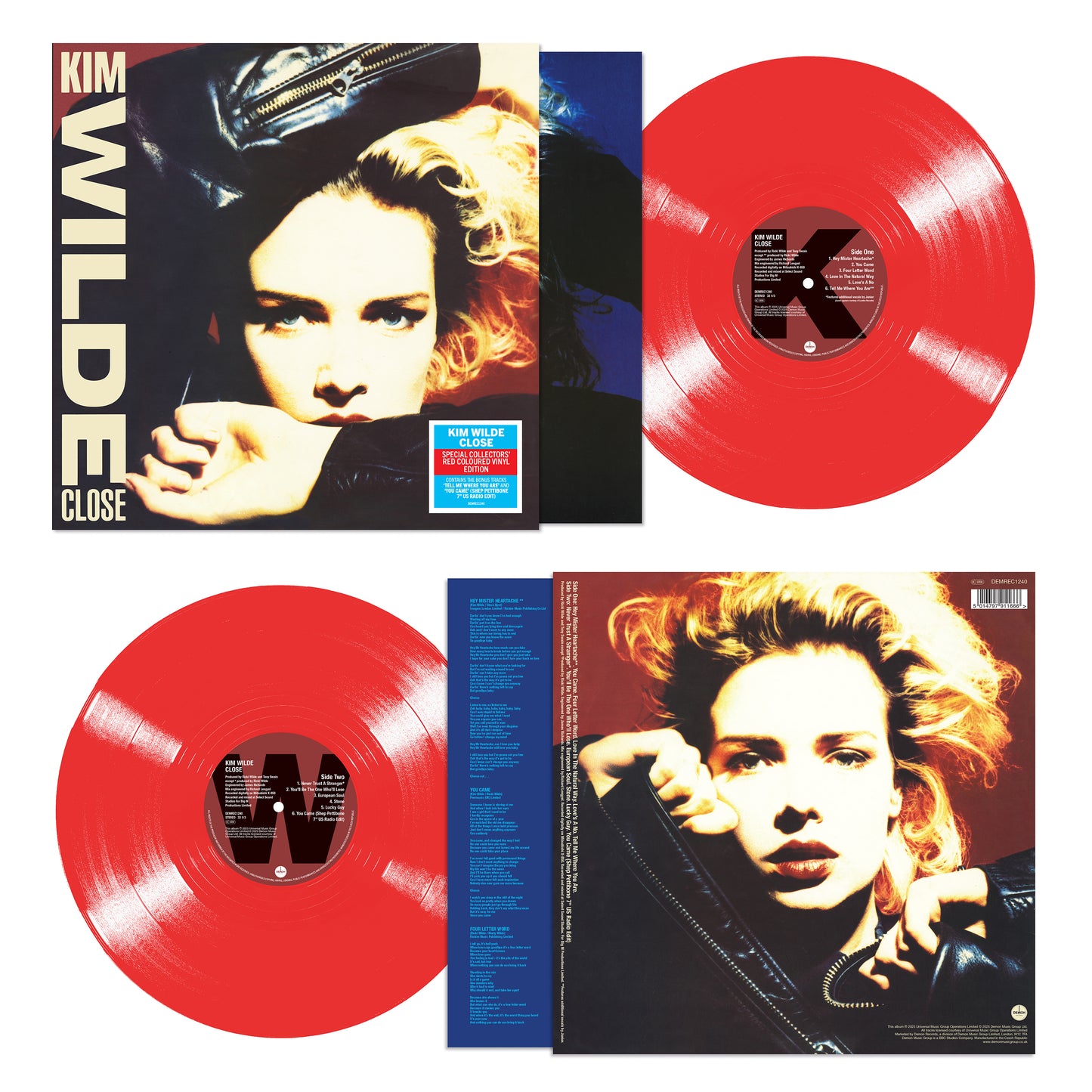 Kim Wilde - Close (Red LP) [VINYL]