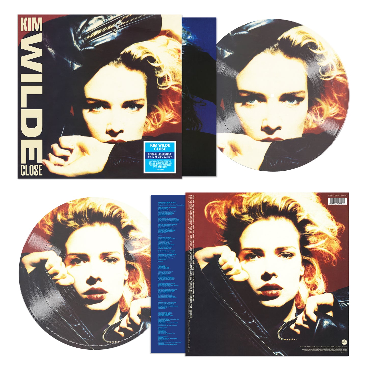 Kim Wilde - Close (Picture Disc) [VINYL]