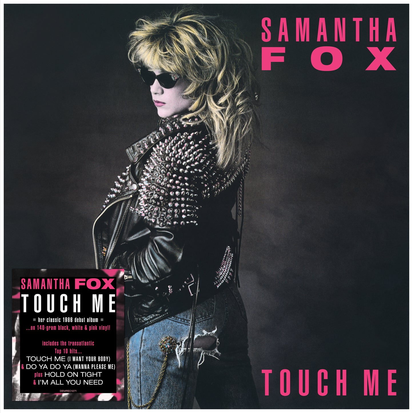 Samantha Fox - Touch Me (Black, White & Pink LP [VINYL] Pre-sale 28/02/2025