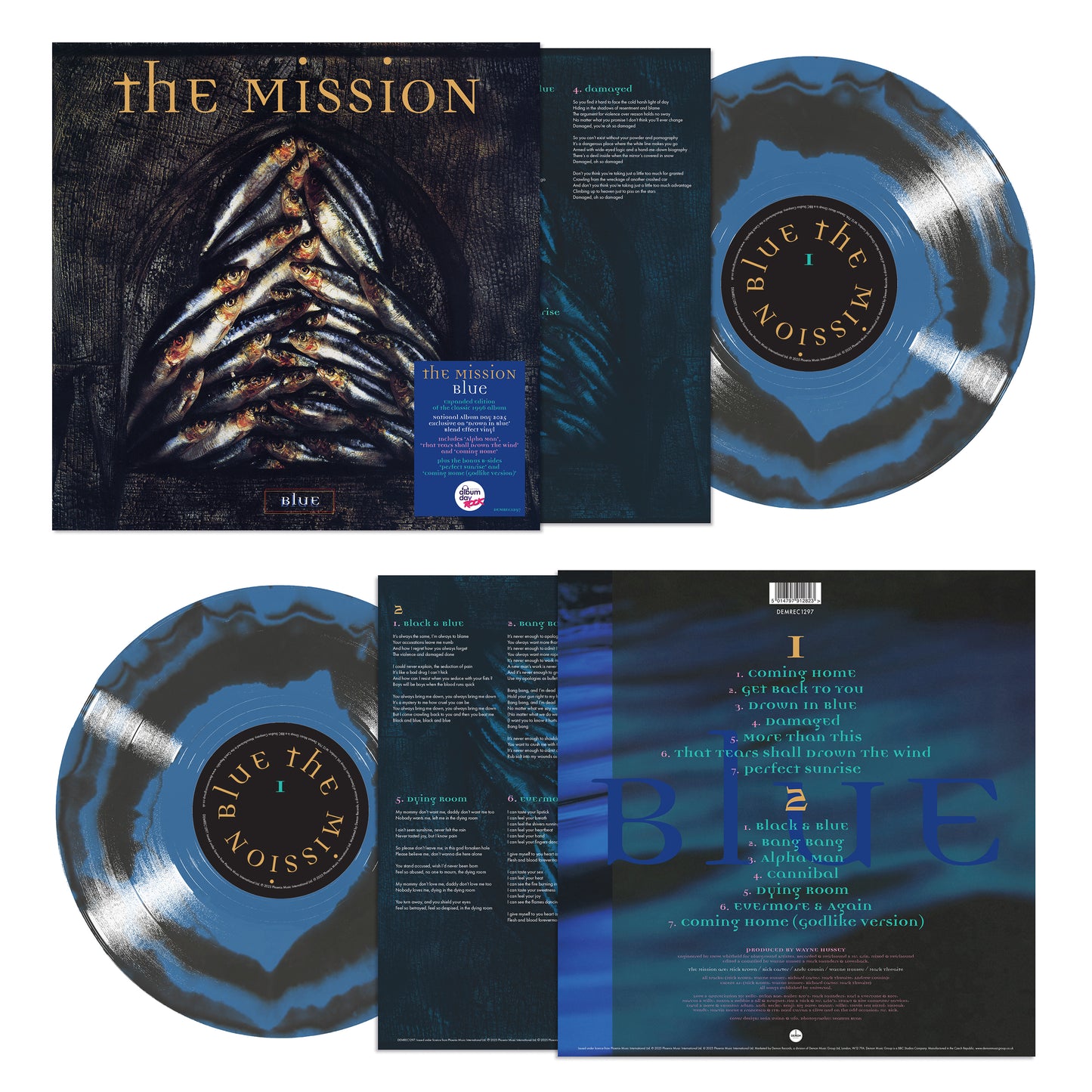 The Mission - Blue (Blue LP) (NAD) [VINYL]