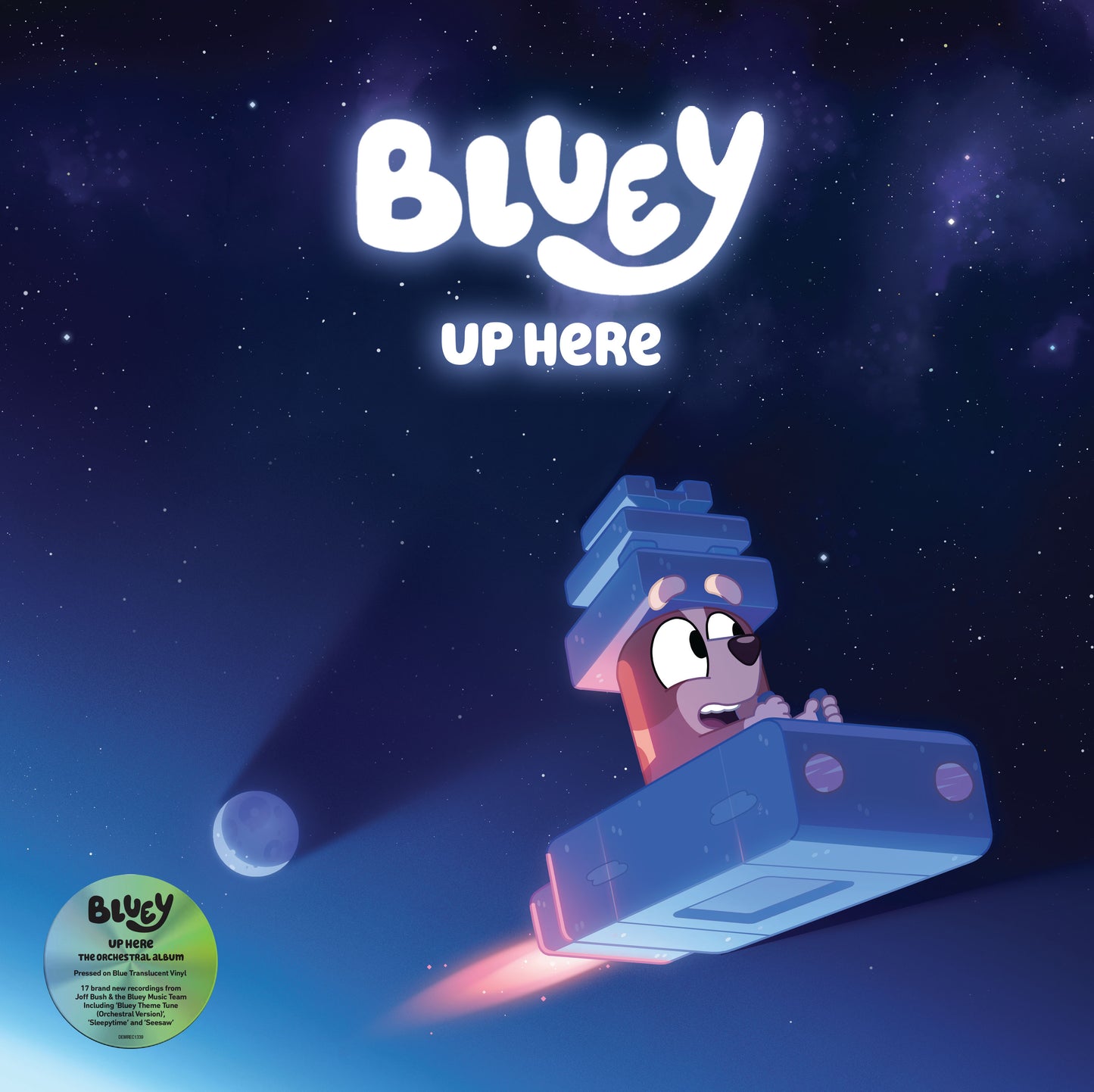 Bluey - Up Here (Blue LP) [VINYL]
