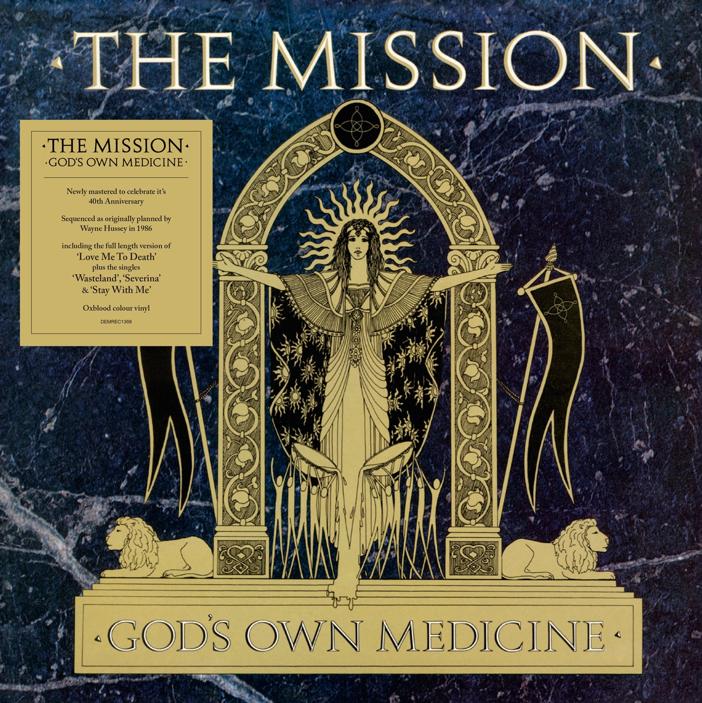 The Mission - God's Own Medicine (Red LP) [VINYL]