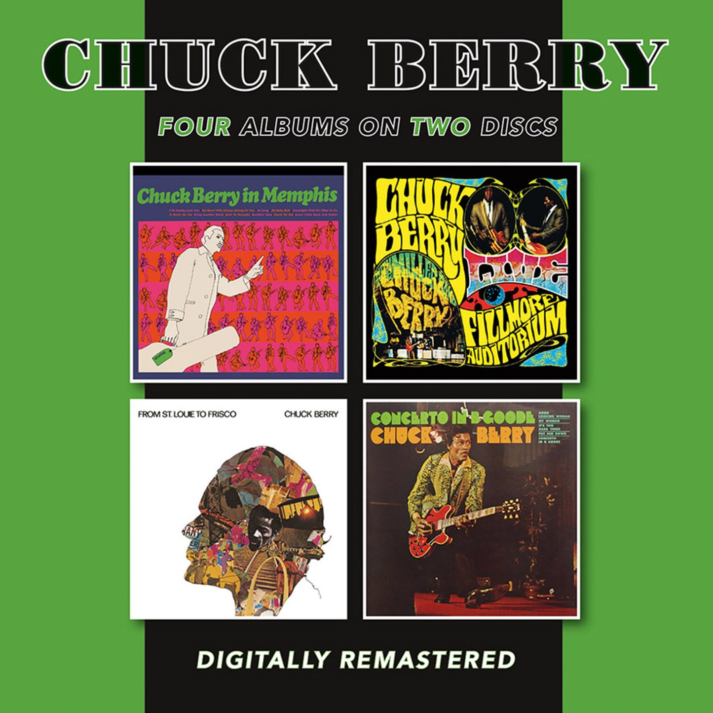 Chuck Berry - In Memphis / Live At The Fillmore Auditorium / From St Louie To Frisco / Concerto B. Goode [CD]
