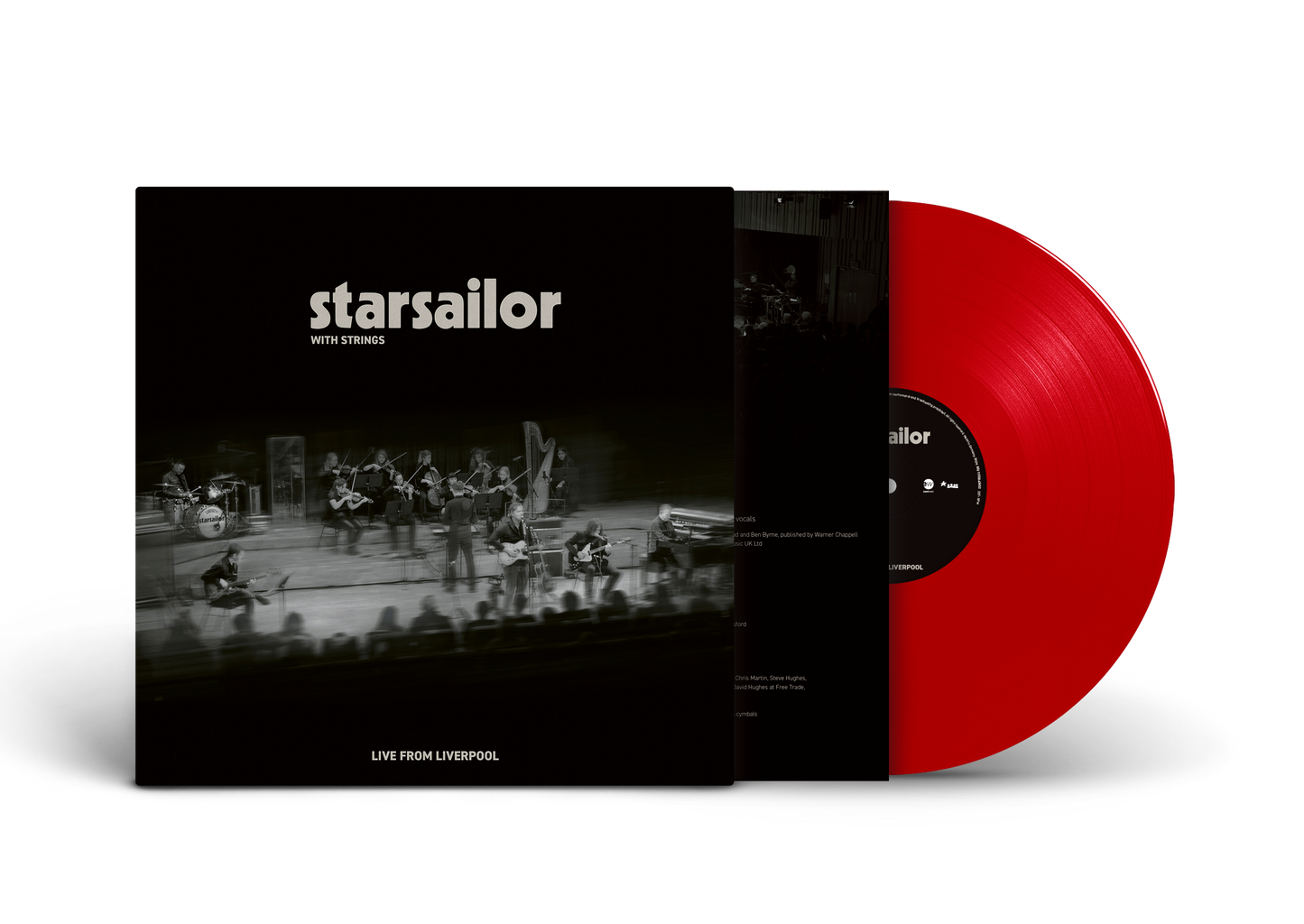 Starsailor - With Strings Live from Liverpool (Red LP) [VINYL]