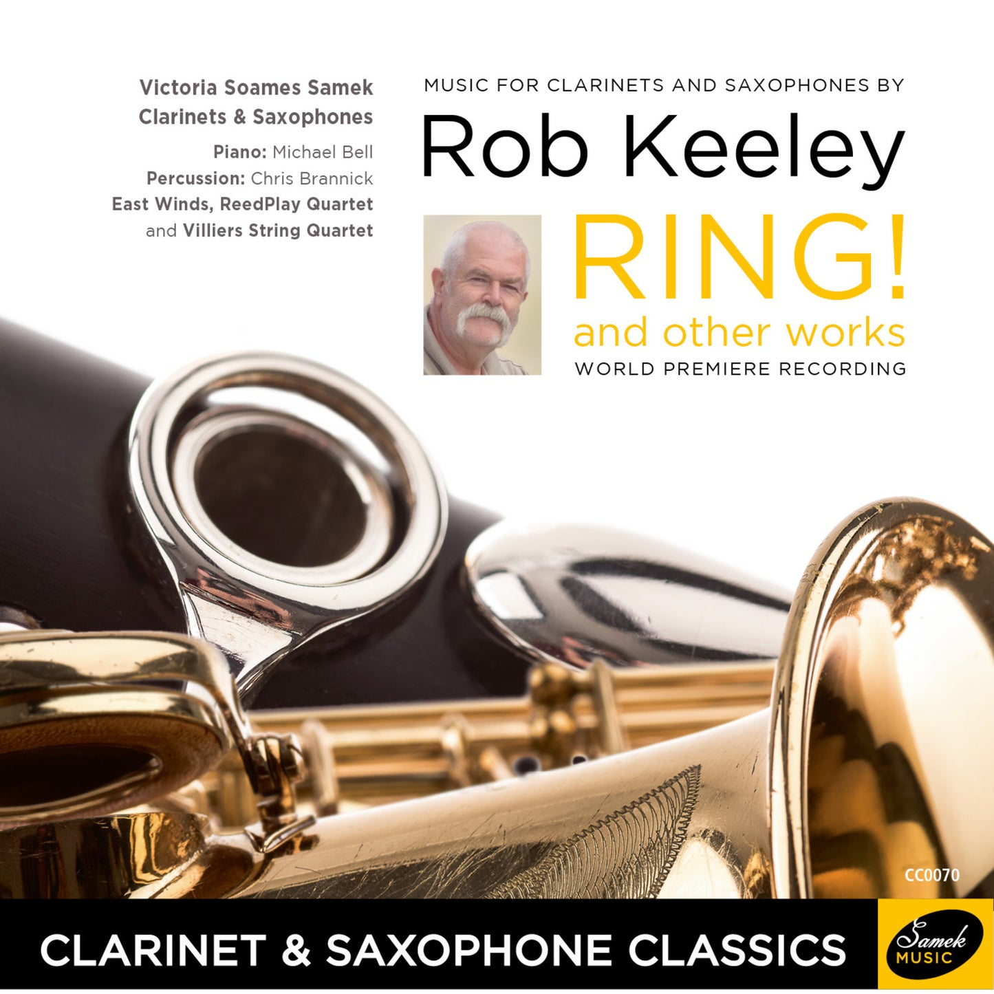 SAMEK/BELL/EAST WINDS - KEELEY - RING AND OTHER WORKS [CD]