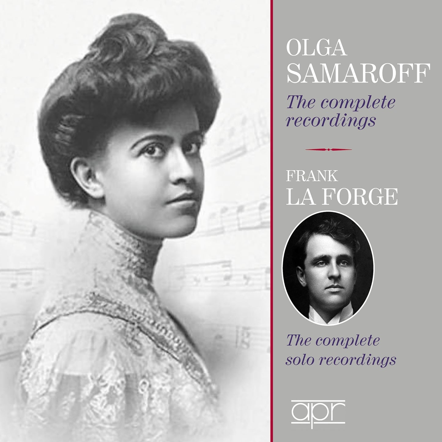 Olga Samaroff/frank La Forge - Samaroff/la Forge - Solo Rec [CD]
