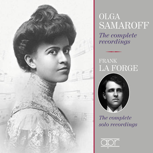 Olga Samaroff/frank La Forge - Samaroff/la Forge - Solo Rec [CD]