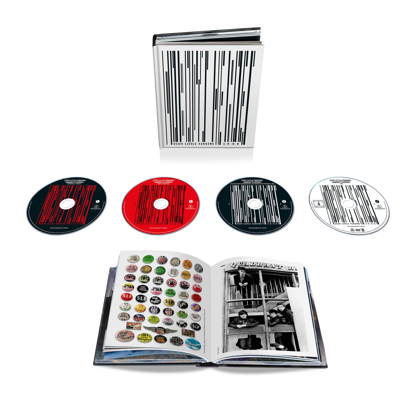 Stiff Little Fingers - Nobody's Heroes (3CD/DVD) [CD]