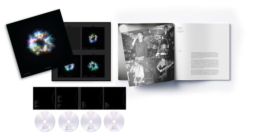Joy Division Eternal live CD box set with booklet, inserts, and four discs.