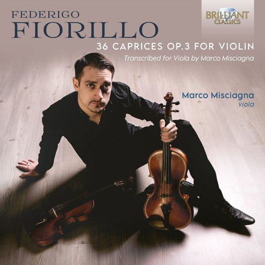 Marco Misciagna - Fiorillo: 36 Caprices Op.3 For Violin / Transcribed For Viola By Marco Masciagni [CD]