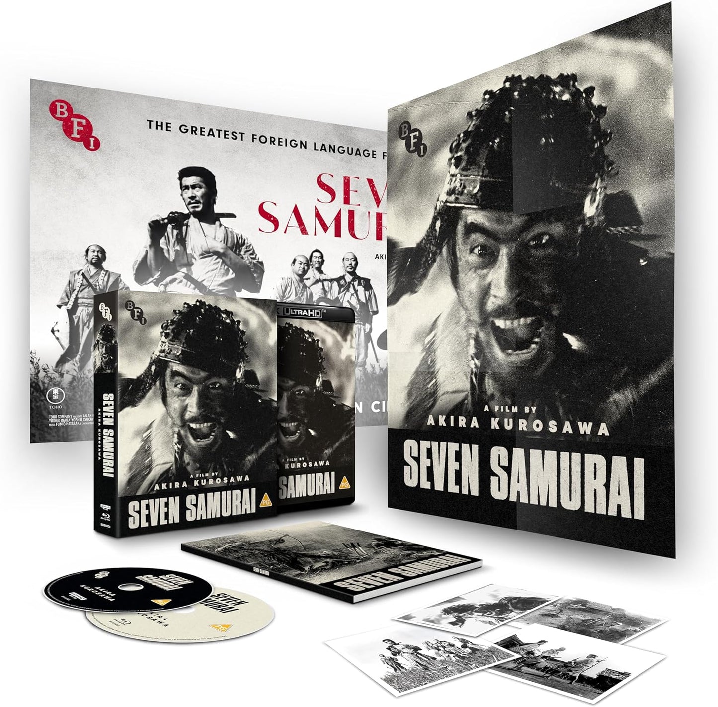 Seven Samurai (LTD 4K UHD) [Blu-ray]