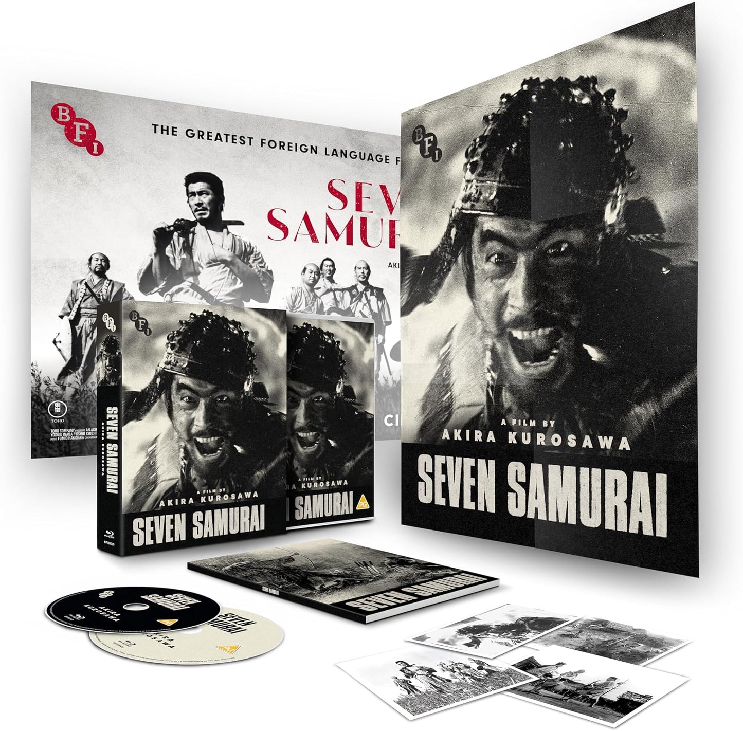 Seven Samurai (Limited Edition) [Blu-ray]
