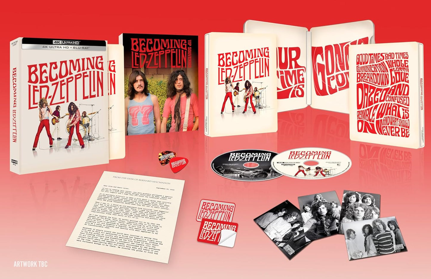 Becoming Led Zeppelin SteelBook [Blu-ray]