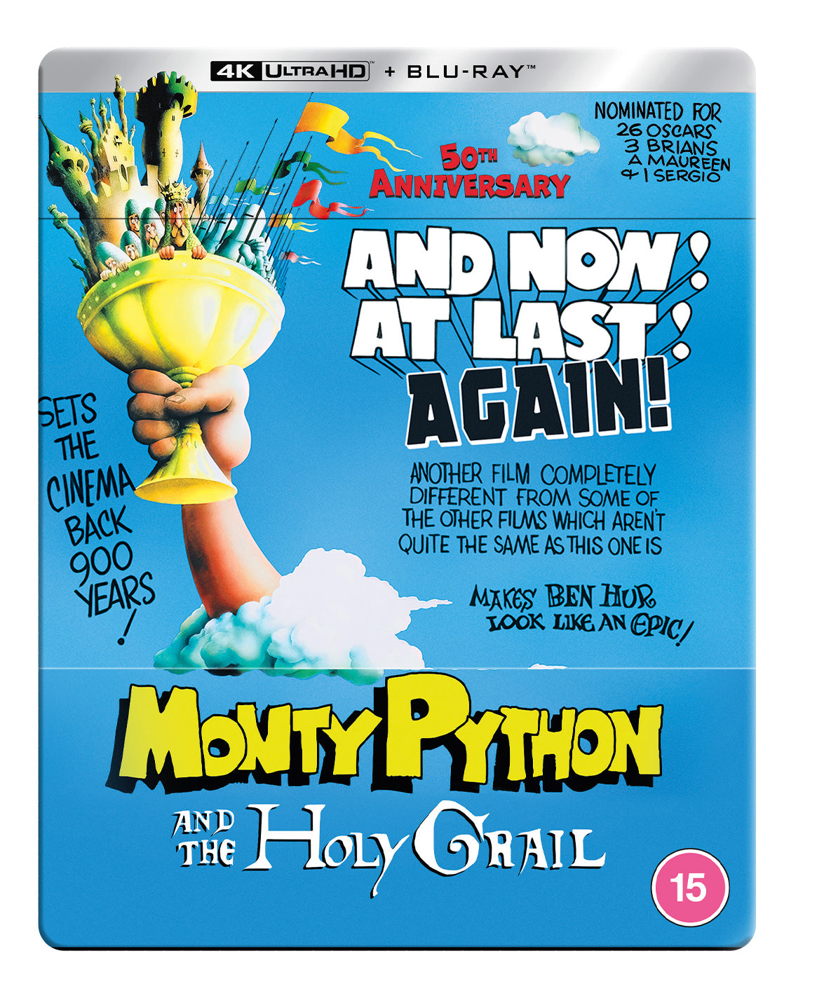Monty Python and the Holy Grail SteelBook [Blu-ray]