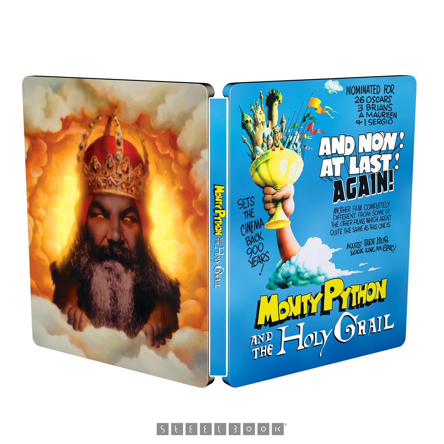 Monty Python and the Holy Grail SteelBook [Blu-ray]