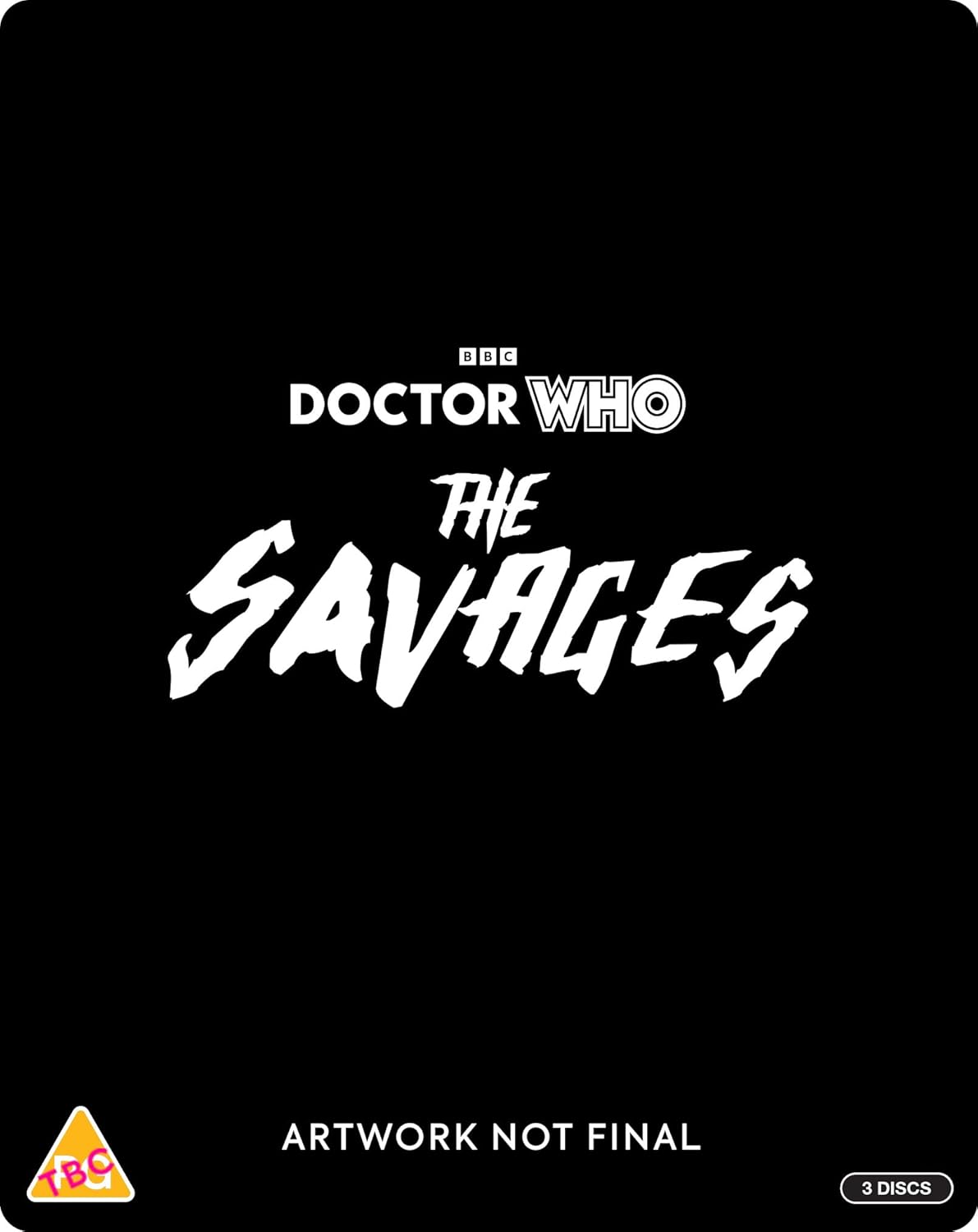 Doctor Who The Savages Steel Book [Blu-ray] Pre-sale 24/03/2025