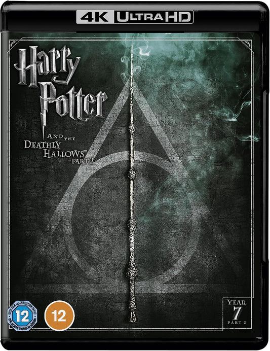 “Harry Potter and the Deathly Hallows Part 2” 4K UHD Blu-ray cover.
