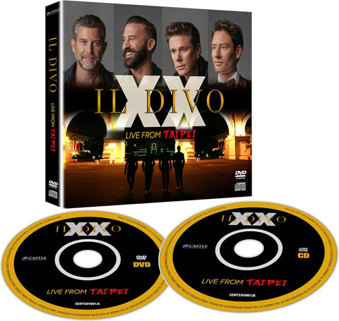 Il Divo - XX - Live from Taipei [CD] Pre-sale 13/09/2024