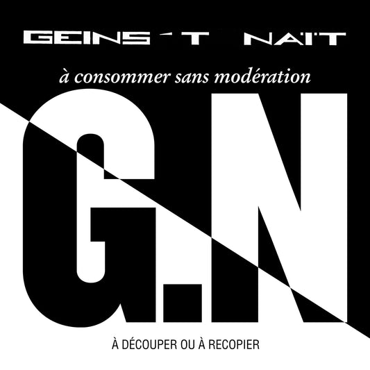 Geinst Nait - A Consommer Sans Moderation [CD]