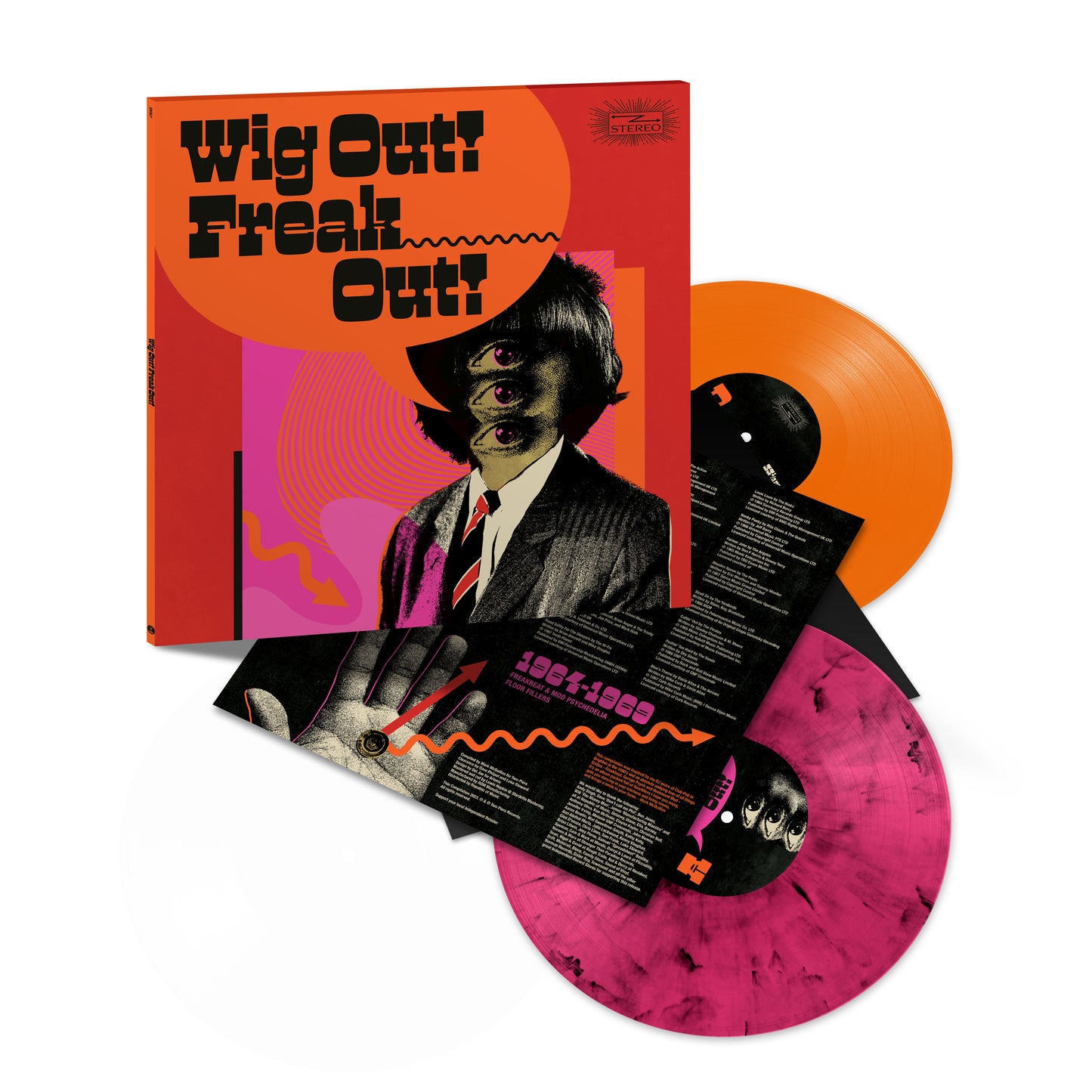Various Artists - Wig Out! Freak Out! (freakbeat & Mod Psychedelia Floorfillers 1964-1969) (deluxe Neon Pink Marble & [VINYL]