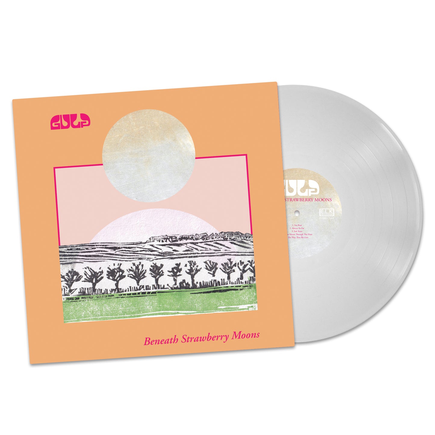 Gulp - Beneath Strawberry Moons (White LP) [VINYL]