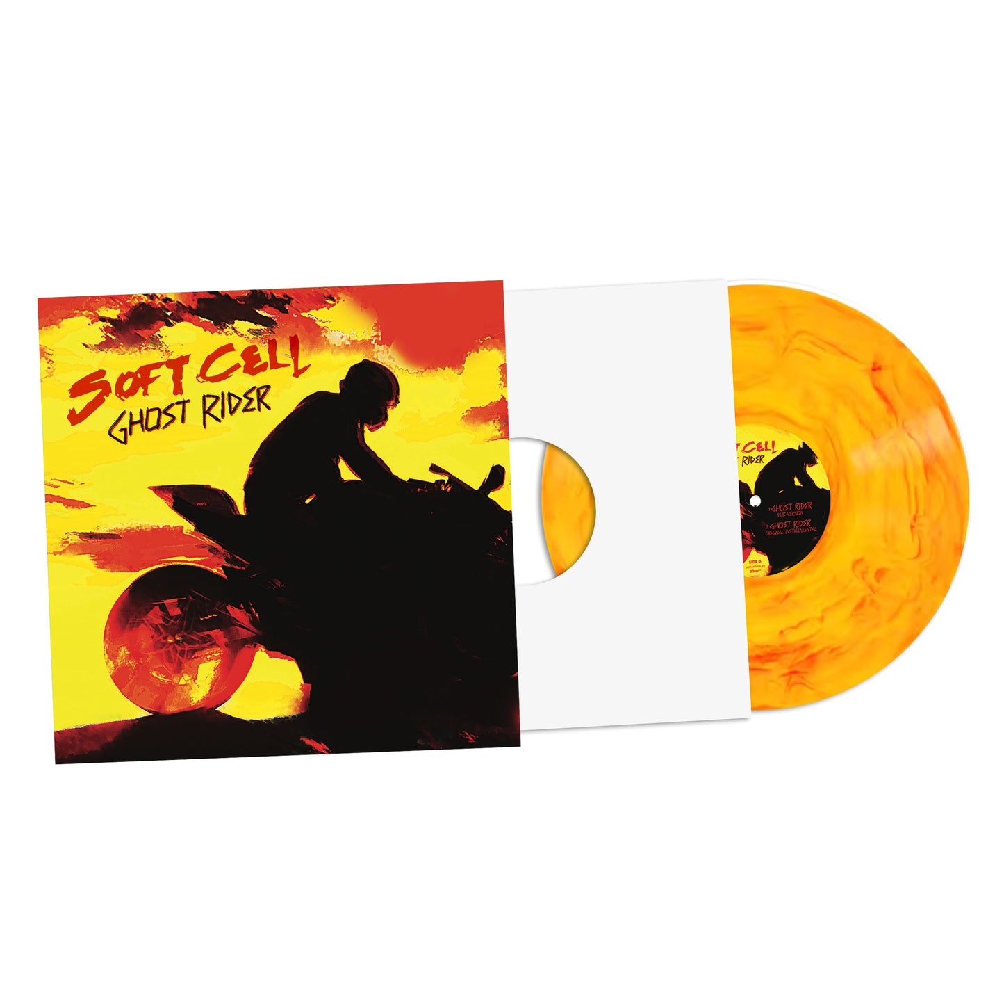 Soft Cell - Ghost Rider (Flame Marble LP) [VINYL]