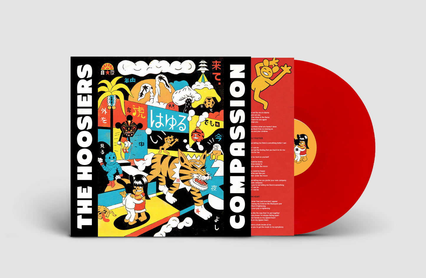 The Hoosiers - Compassion (Red LP incl. Signed Print) [VINYL]