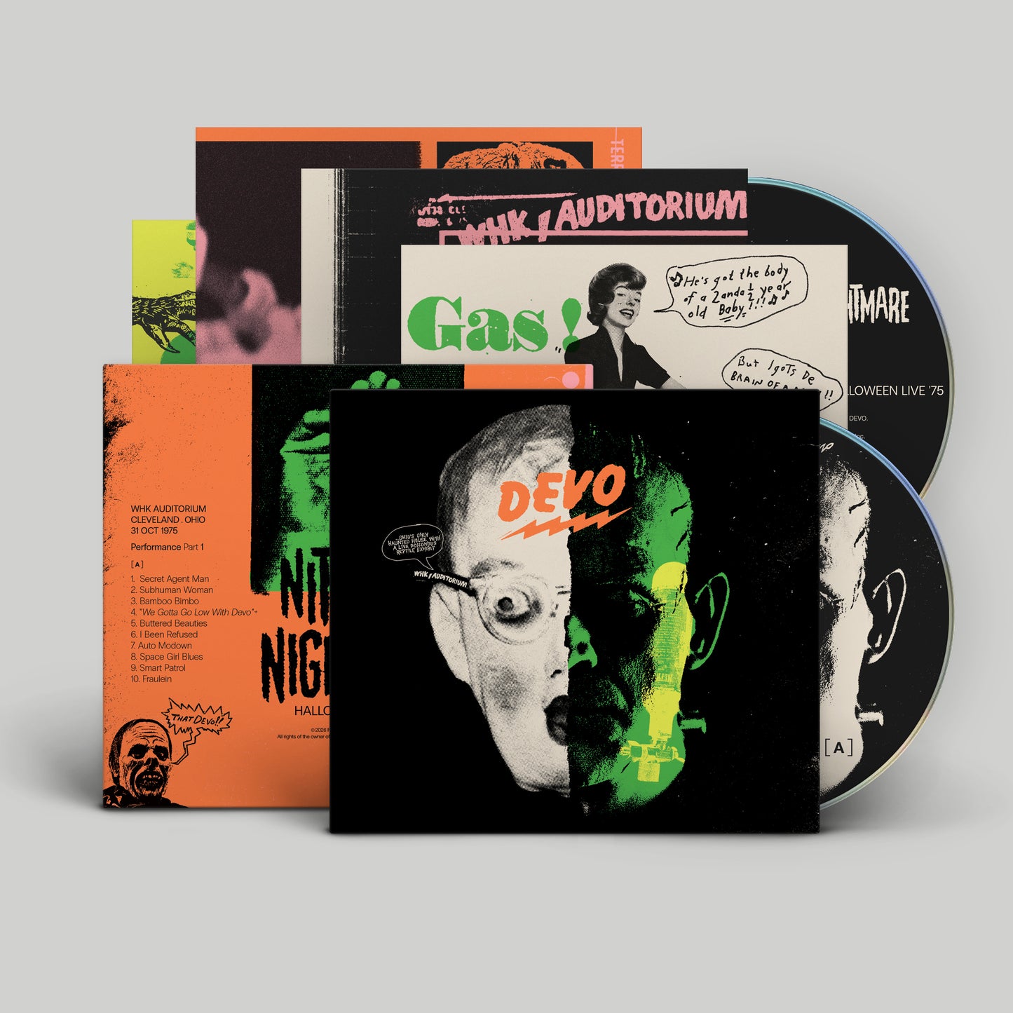 DEVO - Nitrous Nightmare Halloween Live ‘75 [CD]