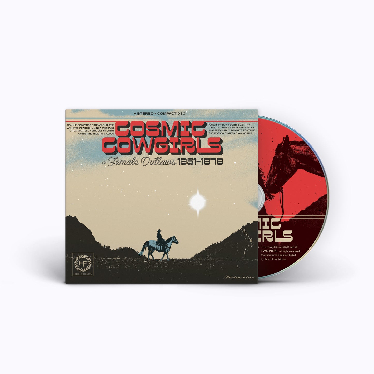 Various - Cosmic Cowgirls & Female Outlaws [CD]