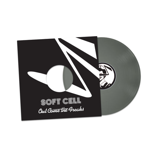 Soft Cell album "Out Come The Freaks" vinyl record and sleeve.